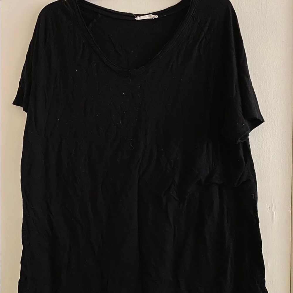 plain black top